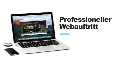 Professioneller Webauftritt